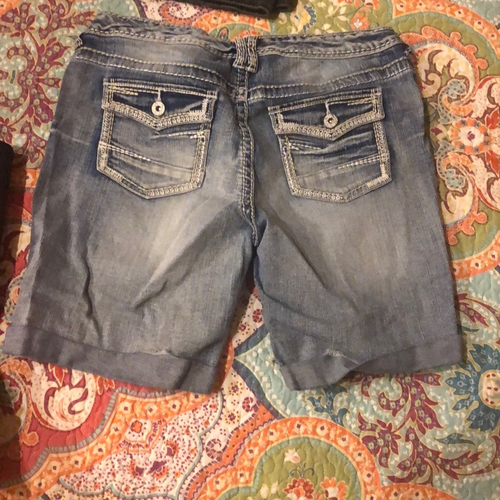 Stretchy Jean shorts